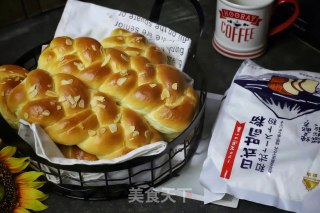 辫子面包的做法步骤：16