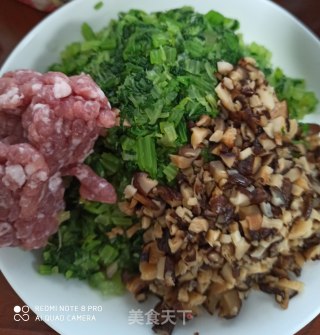 香芹猪肉饺子的做法步骤：1