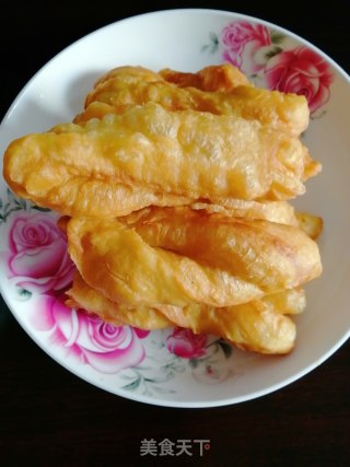 油条的做法步骤：15