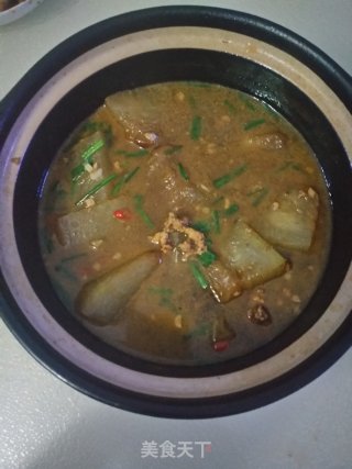 砂锅冬瓜肉末煲的做法步骤：16