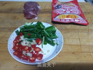 榨菜丝炒肉片的做法步骤：1