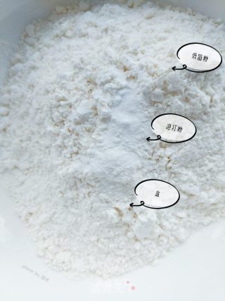 椰蓉橙皮饼干的做法步骤：3