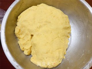 玉米豆面窝头（炫技作品）的做法步骤：4