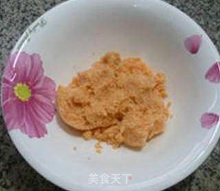 胡萝卜豆渣的利用~~~~~~胡萝卜豆渣饼（椒盐味）的做法步骤：5