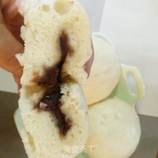 家庭版豆沙包的做法步骤：16