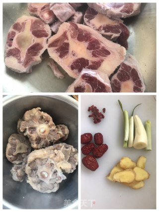 牛尾骨火锅的做法步骤：1