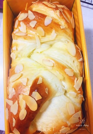 炼乳麻花吐司的做法步骤：16