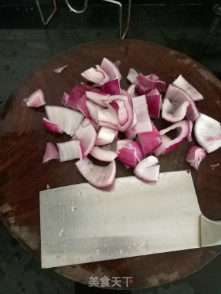 洋葱炒鸡肉的做法步骤：3