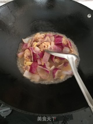 洋葱炒鸡肉的做法步骤：7