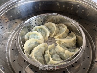 韭菜猪肉蒸饺的做法步骤：6