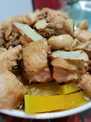 沙姜南瓜蒸家鸡的做法步骤：15