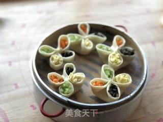 四喜蒸饺的做法步骤：17