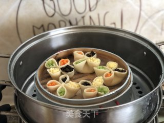 四喜蒸饺的做法步骤：18