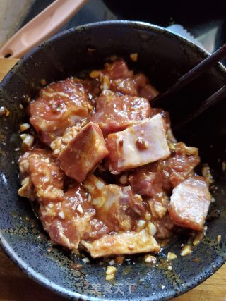 黄豆酱蒸排骨的做法步骤：3