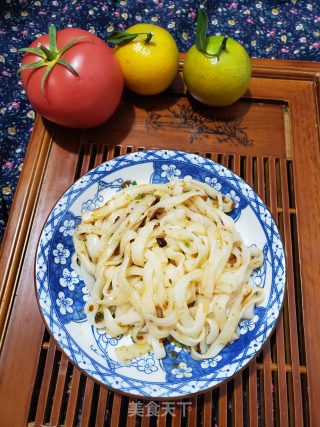 虾肉酱拌河粉的做法步骤：9
