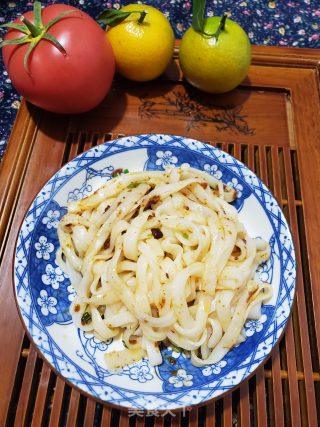 虾肉酱拌河粉的做法步骤：10
