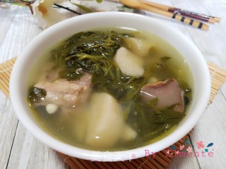 陈肾山药西洋菜汤的做法步骤：9