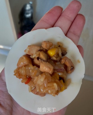 玉米香菇烧麦的做法步骤：8