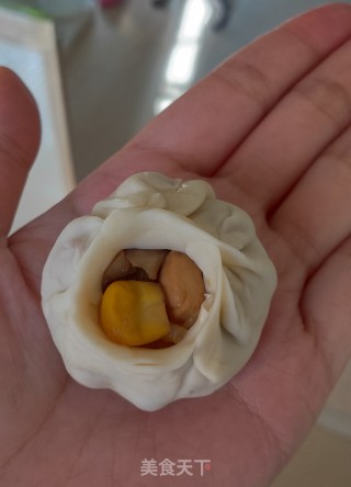 玉米香菇烧麦的做法步骤：9