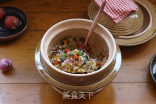 土锅烩饭的做法步骤：12