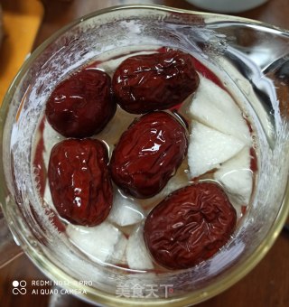 黑糖梨子红枣茶的做法步骤：3