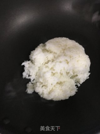 肉末酸豇豆鸡蛋炒饭的做法步骤：3