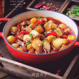 土豆红烧肉的做法步骤：15