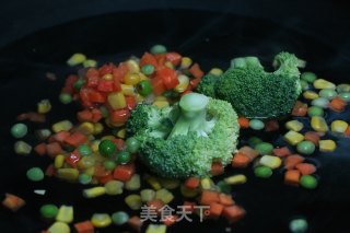 鲜虾土豆泥披萨的做法步骤：3