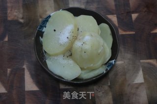 鲜虾土豆泥披萨的做法步骤：6