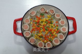 鲜虾土豆泥披萨的做法步骤：15