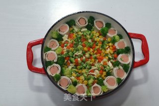 鲜虾土豆泥披萨的做法步骤：17