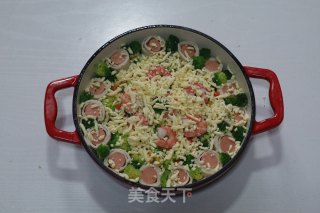 鲜虾土豆泥披萨的做法步骤：19