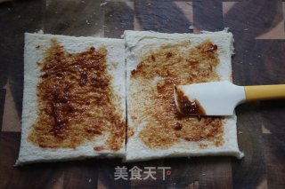 黄金土司卷的做法步骤：4