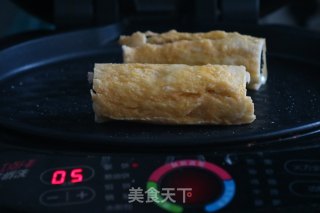 黄金土司卷的做法步骤：9