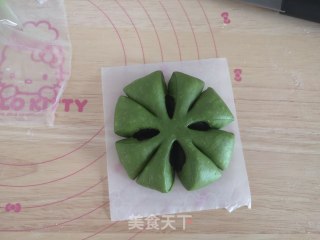 幸运四叶草面包的做法步骤：12