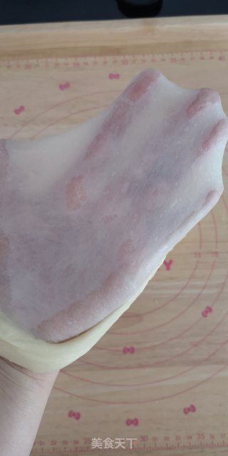 蜂蜜厚多士的做法步骤：2