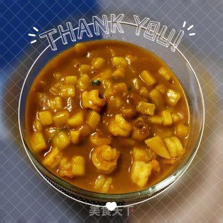 咖喱土豆虾仁的做法步骤：5