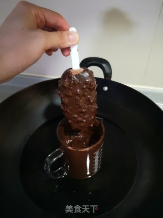 巧克力脆皮雪糕的做法步骤：13