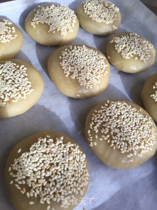 绿豆芝麻饼的做法步骤：10