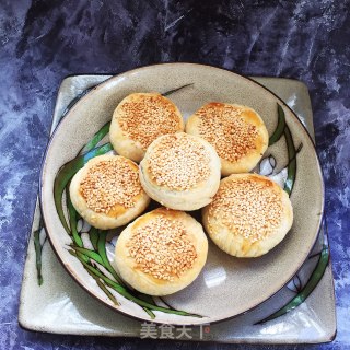 绿豆芝麻饼的做法步骤：14