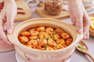 虾仁豆腐的做法步骤：10