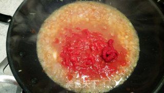 三文鱼番茄奶油意面的做法步骤：8
