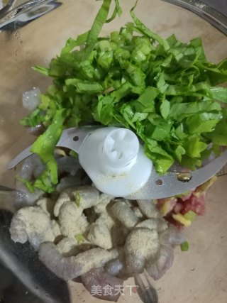 酸汤虾仁扁食的做法步骤：6