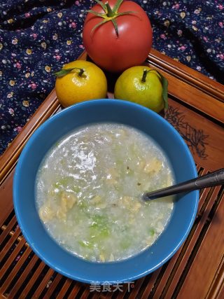 风姜鸡蛋粥的做法步骤：9