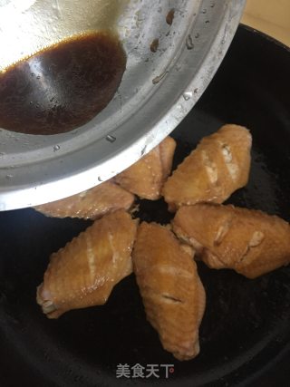 蜜汁鸡中翅的做法步骤：7