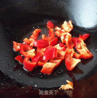 鲜虾炒莴笋的做法步骤：4