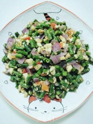 麻酱豇豆的做法步骤：6