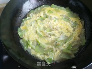 榨菜丝瓜蛋汤的做法步骤：6