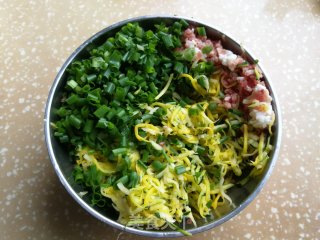 千层南瓜丝肉饼的做法步骤：5
