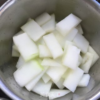 茄汁冬瓜的做法步骤：2